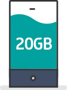 20GB